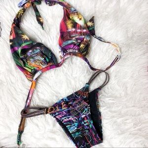 Vegas-Inspired Brazilian Bikini Set
